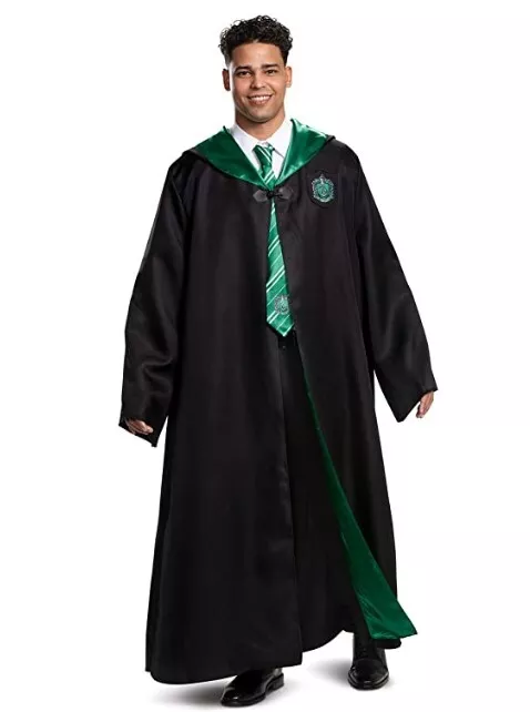 Kids Harry Potter Deluxe Slytherin Robe Costume