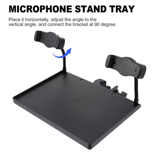 Mobile Phone Stand Tripod Mic Holder Handler Music Accessory Tray Bracket - 第 2/12 張圖片