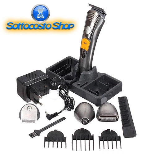 RASOIO 7 IN 1 TAGLIA CAPELLI PROFESSIONALE SONAR DEPILAZIONE BARBA MULTIUSO - Immagine 2 di 2
