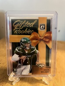 ZACH WILSON GIFTED ROOKIES 2021 PANINI DONRUSS OPTIC #GR-2 NEW YORK JETS RC QB