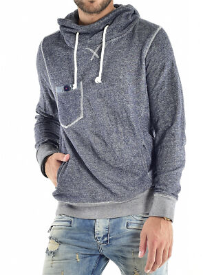 VSCT Sweatshirt Herren Luxury Vintage Kapuzen Pullover Hoodie V-5641930 Blau SAL