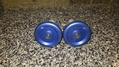 Yamaha SNOWMOBILE Billet Handlebar Blue Bar Ends Viper Vmax 700 Venom SRX SXR