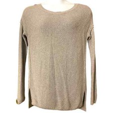 VINCE cashmere blend gray oversized crew neck drop sleeve sweater - small