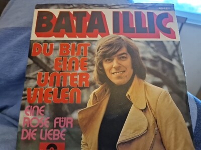 Schallplatte 7'' Single Bata Illic - Du bist eine unter vielen