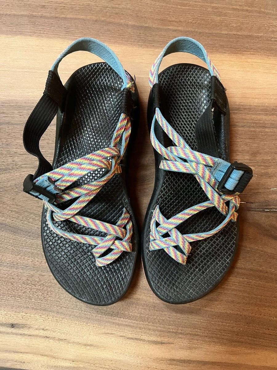 ストラップ Chaco Women's ZX/2 Yampa Vibram Sandals Fiesta Rainbow Size 8 | eBay