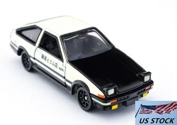 1:64 Initial D AE86 Diecast Car Takara Tomy Dream Tomica Trueno 藤原とラふ店 - Image 2 of 4