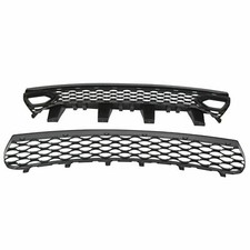 Upper Lower Grill Grille Wo Camera Hole For 2015-2023 Dodge Charger Scat Pack