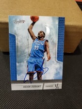 2015-16 KEVIN DURANT AUTO REPLAY 2009-10 ABSOLUTE #1/1! SP ON CARD AUTOGRAPH!