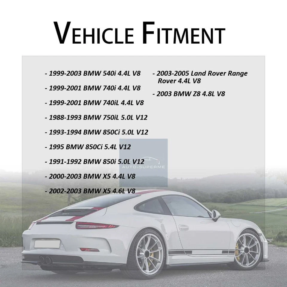 Conjunto de termostato y salida de agua de refrigerante Stant para BMW 850i 1991-1992 Foto 2 de 3