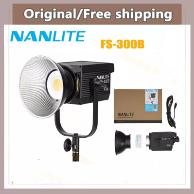 NANLITE FS-300B Bi-Color Led Video Light COB Daylight Photography Lighting 350w