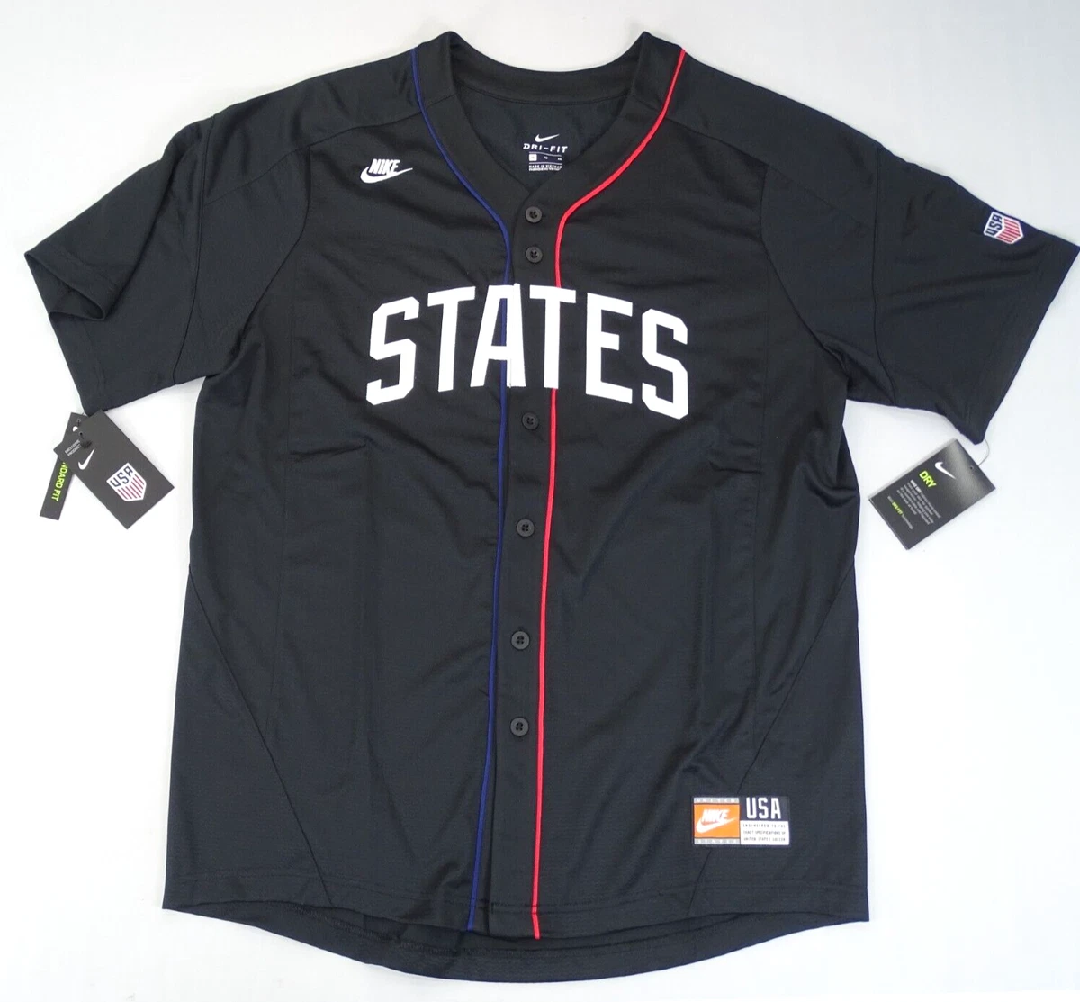 New Nike Dri Fit Team States USA National Soccer Team Baseball