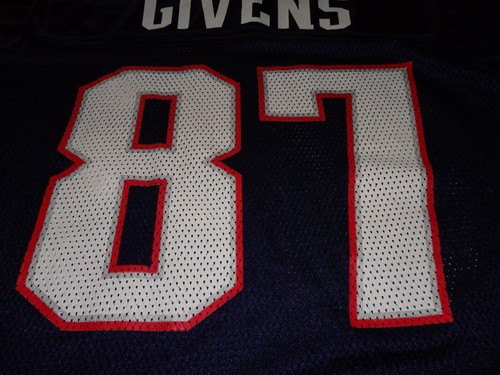 Men's Reebok NFL Size XL New England Patriots Football Jersey 87 David Givens - Picture 18 of 18