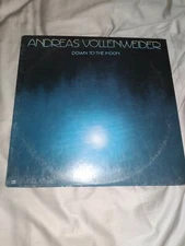 ANDREAS VOLLENWEIDER Down To The Moon 1986 VINYL LP CBS 42255 w Insert