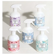 BOUQUET GARNI Fabric Deodorizer Spray 500ml - 5 Scents Musk, Powder, etc