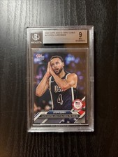 Stephen Curry 2024 Topps Now Olympic Games #27 BGS 9 Night Night