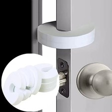 4-Piece Door Finger Pinch Guards - Baby-Proof Door Stopper with Extra Soft Foam