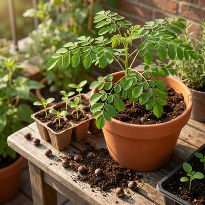 #ad 100Pcs Moringa Seeds Fast Growing Plant Seeds for Outdoor Garden amp; Patio $2.99