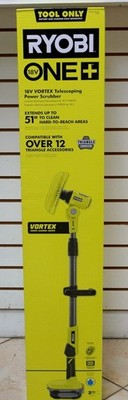 BRAND NEW RYOBI 18-Volt ONE+ Cordless Telescoping Power Scrubber P4500