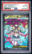 2025 POKEMON JAPANESE M2A-MEGA DREAM EX MEGA ATTACK RARE MEGA DIANCIE EX PSA 10