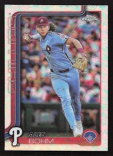 2025 Topps Chrome Logofractor Edition Alec Bohm #57 Card