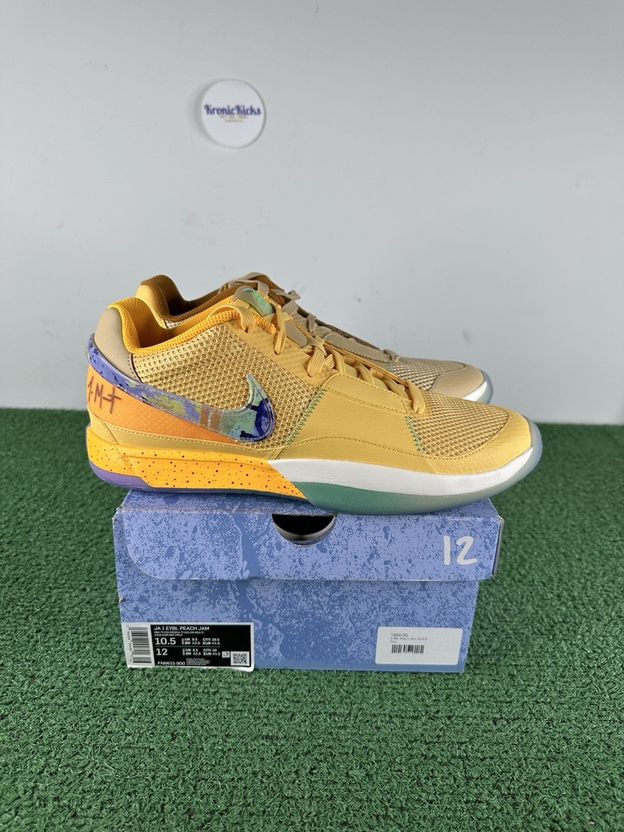Size 10.5 - Nike Ja 1 EYBL Peach Jam - New | eBay