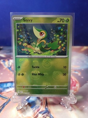 Snivy Master Ball Reverse 001/086 Sv: Black Bolt Holo English Pokemon TCG |  eBay