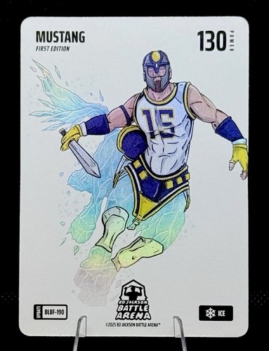 Bo Jackson Battle Arena Blizzard Ice Mustang “Nikola Jokic” #BLBF-190