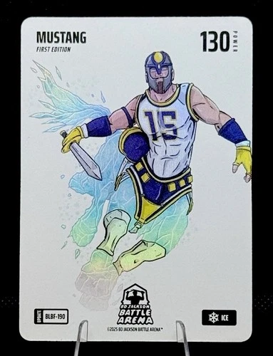 Bo Jackson Battle Arena Blizzard Ice Mustang “Nikola Jokic” #BLBF-190
