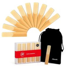 Clarinet Reeds Strength 2.5 Natural Cane Reeds 10 Pack for Sale Online