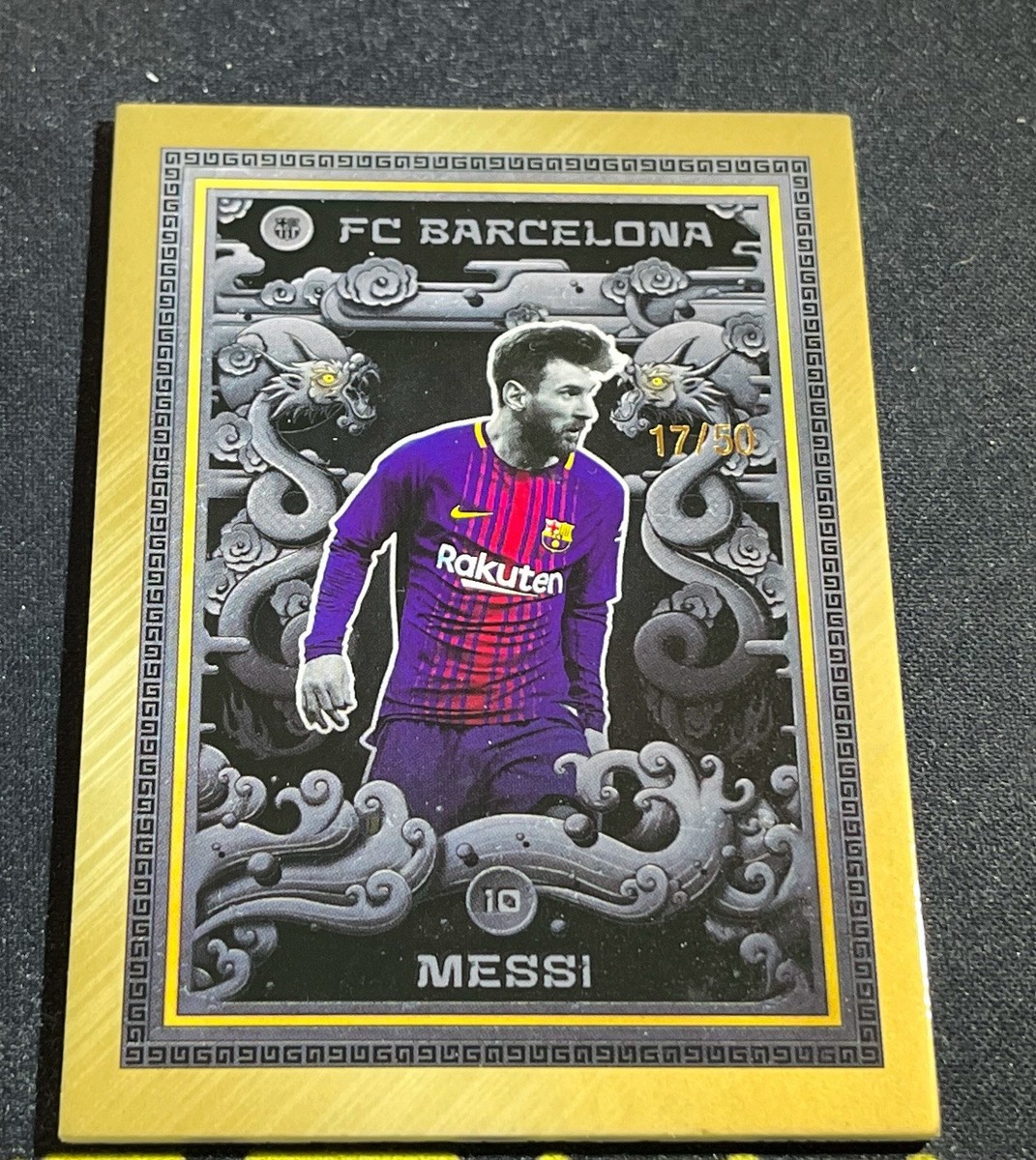 2023-24 TOPPS FC BARCELONA YEAR OF DRAGON LEGEND LIONEL