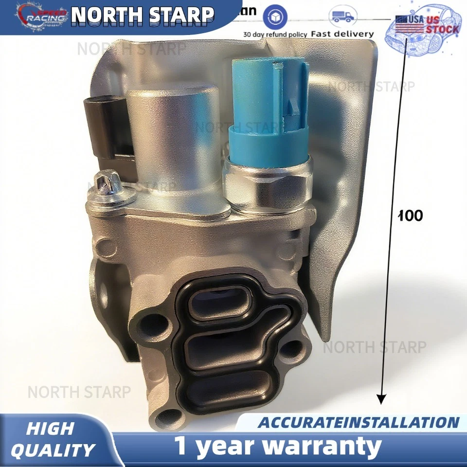 OEM GENUINE HONDA ACURA VTEC SOLENOID SPOOL VALVE W/GASKET 15810-RAA-A03 US - Изображение 2 из 3