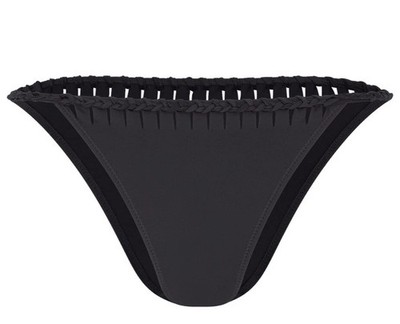 Agent Provocateur Black Sofi Cutout Bikini Bottoms Size: 4