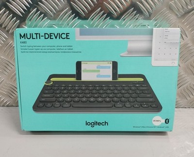 Logitech K480 Kabellose Multi-Device Tastatur, Bluetooth, US-Layout NEU/UNBENUTZT