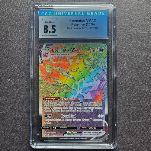 Eternatus VMAX graded CGC 8.5 for sale on eBay