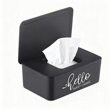 Baby Wipes Dispenser for Bathroom Hello Sweet Cheeks Refillable Flushable Wip...