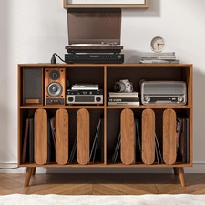 Large Record Player Stand, Vinyl Record Storage Holder, Record Player Table