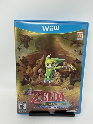 The Legend Of Zelda: The Windwaker HD, Nintendo Wii U, Gold Foil Cover, Mint