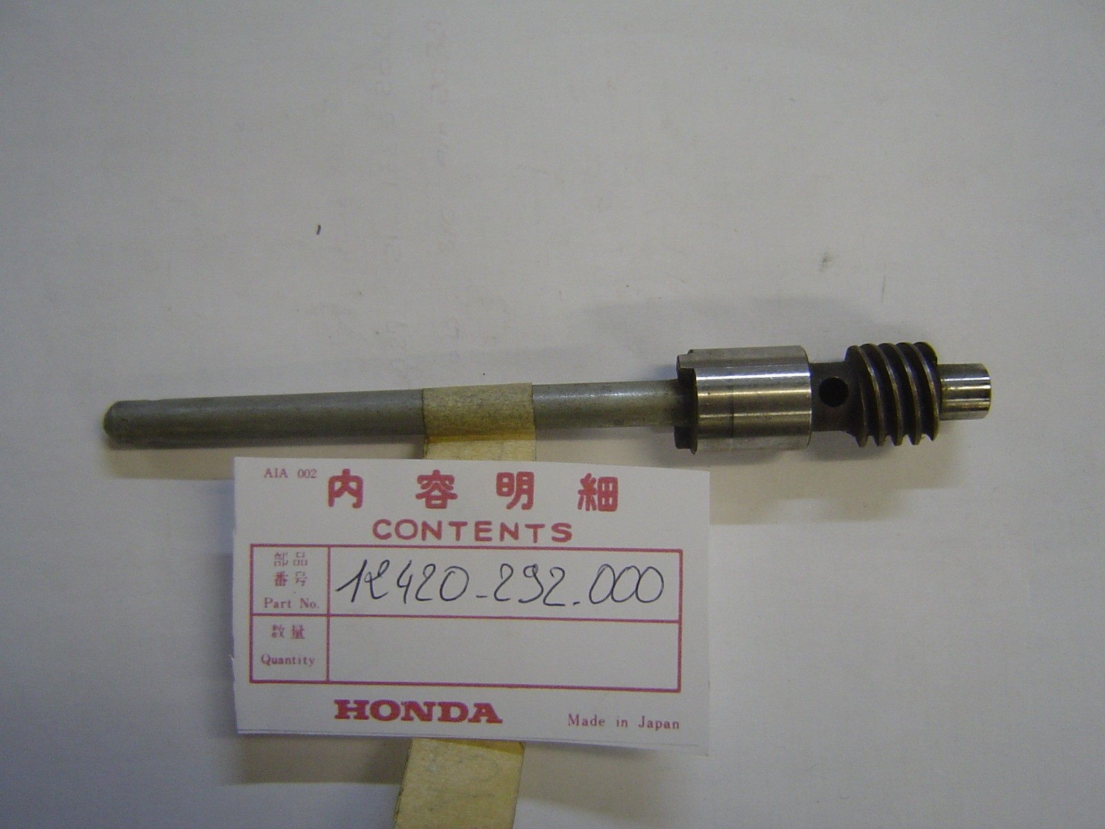 Pignon d'entrainement de compte tours CB450K1 K2 pour restauration moteur et tableau de bord