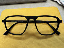 Porsche Design 57170K C1 Black Full Rim Plastic Eyeglass Frames 54-16-148