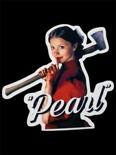 Pearl Inspired Waterproof Car Decal Wall Poster Vinyl Sticker Large Horror Movie