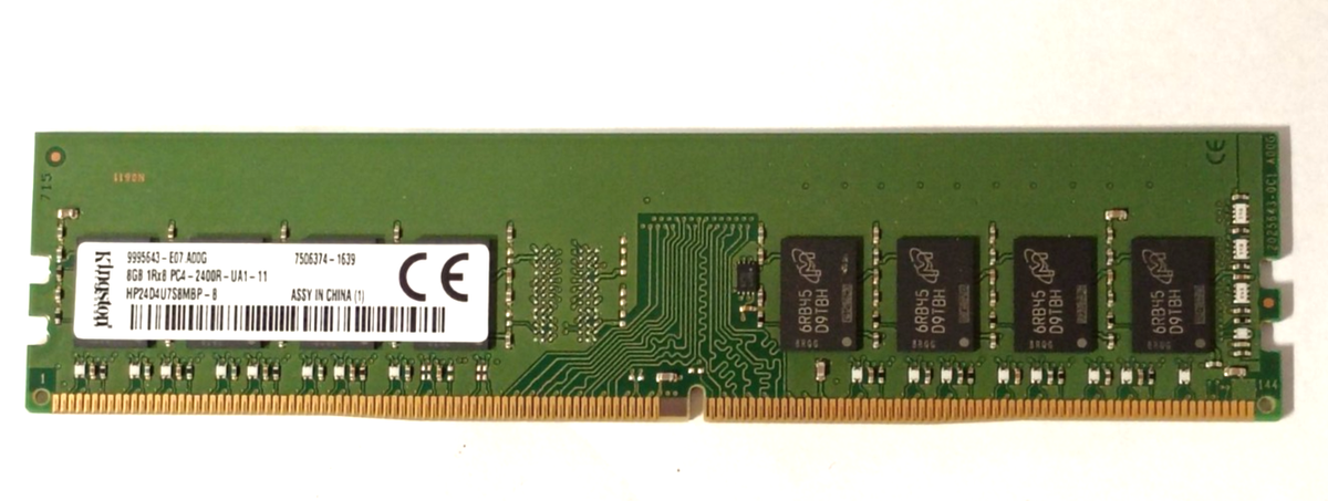 RDIMM】DDR4-2666、ECC Registered、32GBの4枚セットで128GB、中古