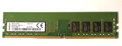 HP24D4U7S8MBP-8 Kingston 8GB 1Rx8 PC4-2400R-UA1-11 Desktop Memory