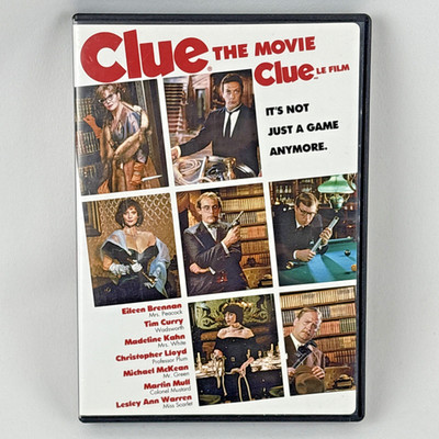 Clue The Movie DVD 1985 Tested