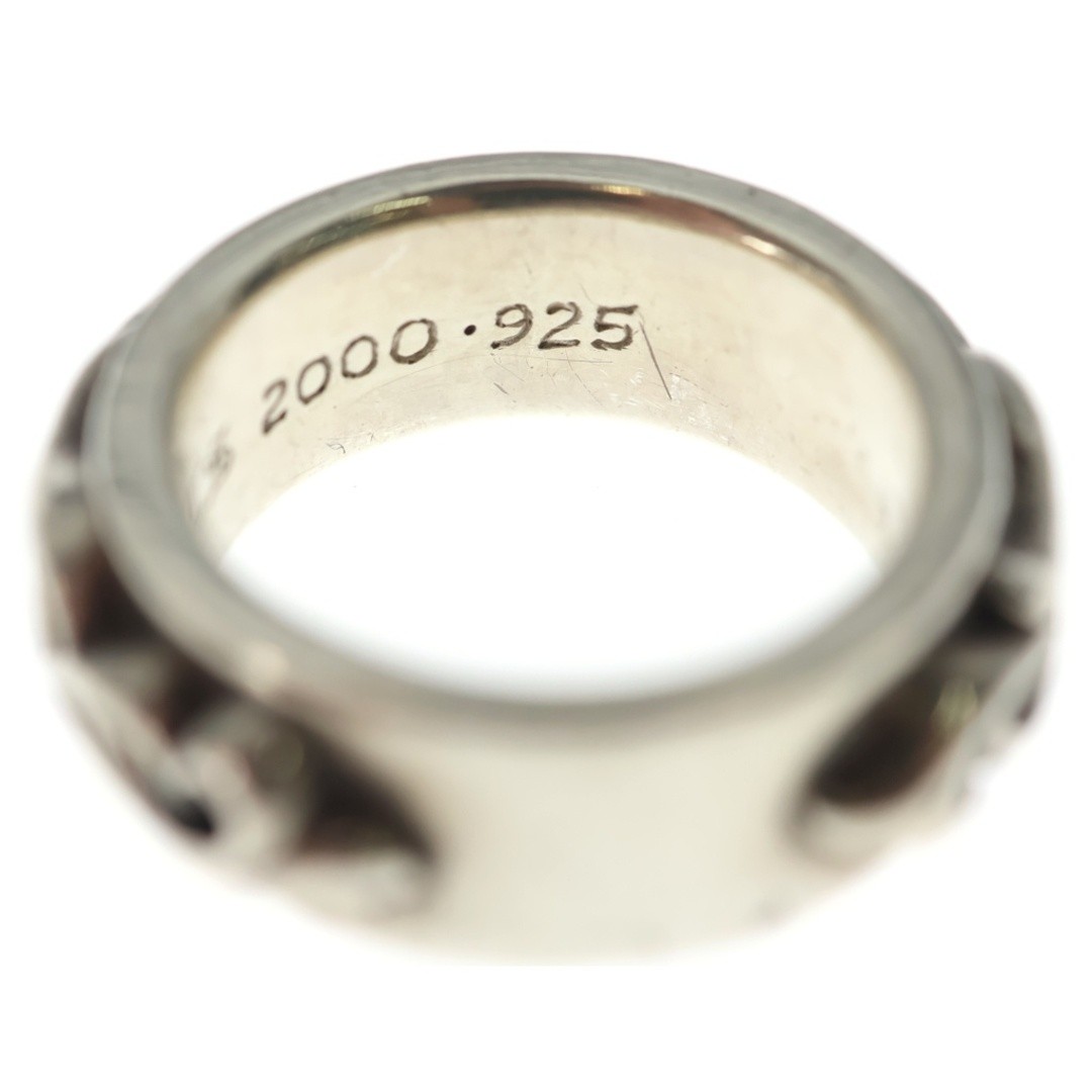 CHROME HEARTS DBL NARROW VINE BAND Double Ring Silver… - Gem