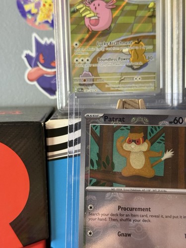 Patrat - (Master Ball Pattern) 072/086 SV: White Flare Holo NM - Picture 2 of 10