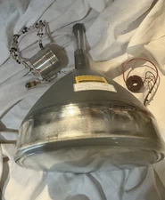 RARE NOS NEW 12ABP7A CRT & YOKE / SOCKET 12 INCH PICTURE TUBE & DEFLECTION COIL