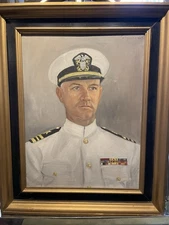 QUALITY OLD CHARLESTON STYLE SOUTHERN PORTRAIT OIL PAINTING CANVAS - The Captain