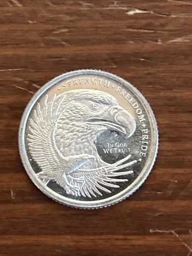 🔥BU 1/10 Oz .999 Silver Double Eagle From Golden State Mint !