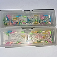 Lite Brite Containers and 138 Multicolor Pegs Replacements Creative Art Toy