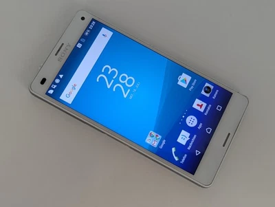 Sony Xperia Z3 Compact 16GB White Android Smartphone D5803 - Bild 1 von 4